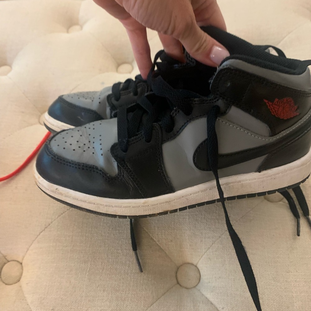 Nike Air Jordan Kids Sneakers Black and Gray